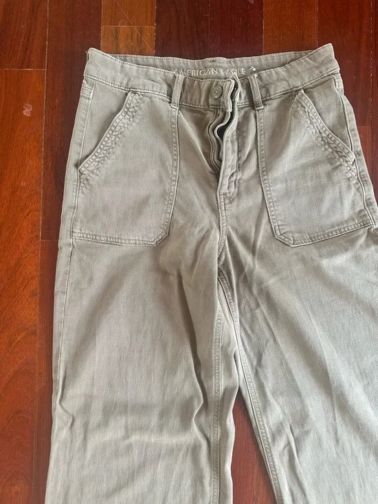 Dreamy Drape Stretch Super High-Waisted Baggy Wide Leg Pant - Picture 4 of 8